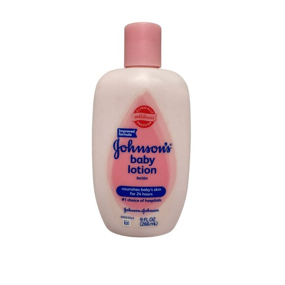 Johnson's Baby Lotion 9 Fl Oz Original Formula Pink Bottle Discontinued Unsealed - Picture 1 of 2